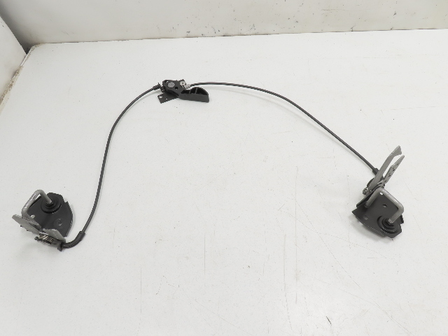 12 BMW 650i F12 Convertible #1306 Lock Latch Set, Hood Catch Striker Stopper