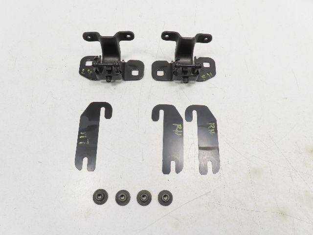 12 BMW 650i F12 Convertible #1306 Hinge Flap Pair, Soft Top Tonneau Lid 51177226973