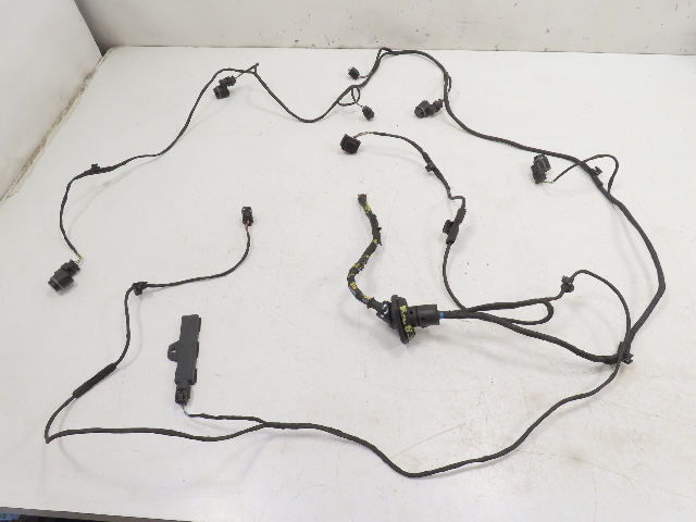 12 BMW 650i F12 Convertible #1306 Sensor Backup Parking Assist PDC  Wiring Rear 9231283