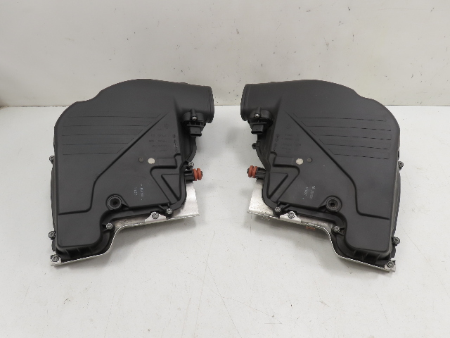 12 BMW 650i F12 Convertible #1306 Airbox Intake Set Mass Airflow Sensor N63 Turbo
