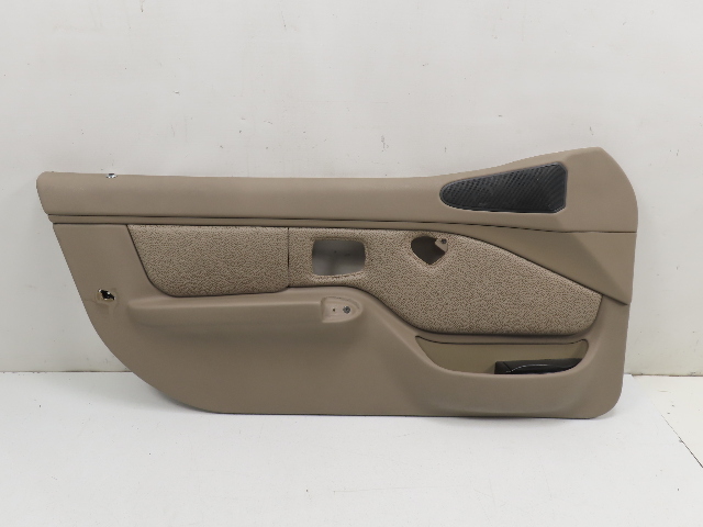 99 BMW Z3 E36 2.8L #1307 Door Panel, Oregon Leather Left Beige 99-02