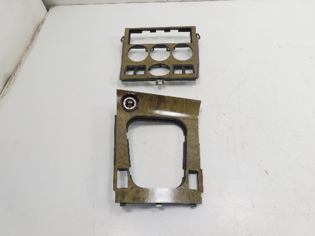 99 BMW Z3 E36 2.8L #1307 Trim Set, Gauge & Shifter Bezel, Wood Grain