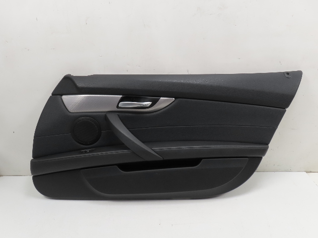 11 BMW Z4 E89 #1309 Door Panel, Right Black Aluminum Carbon Shadow