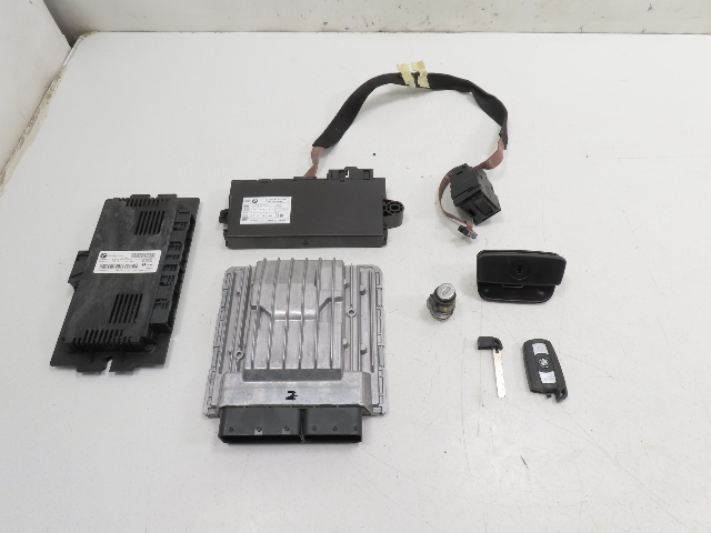 11 BMW Z4 E89 #1309 Lock Set, Ignition, Engine Computer ECU Immobilizer 35i N54