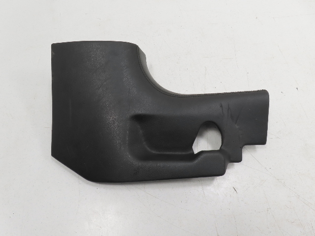 06 Lamborghini Gallardo #1310 Trim, Door Sill Cover Front Leather Black Left 401854887A