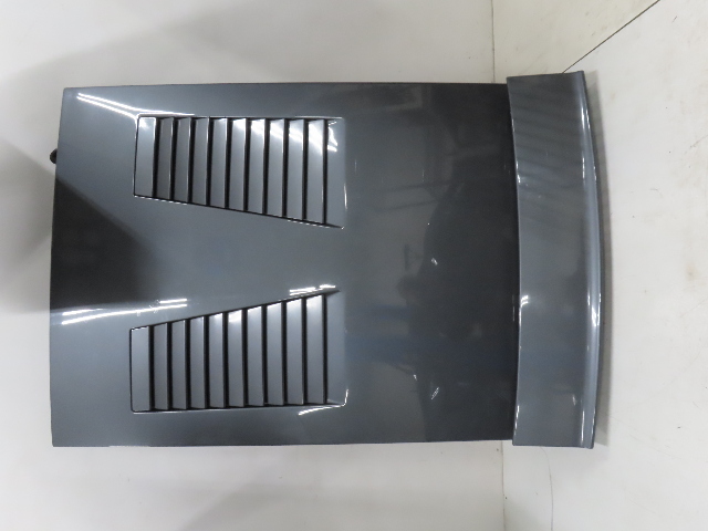 06 Lamborghini Gallardo #1310 Trunk Lid Engine Cover w/ Wing Grey 400827023A