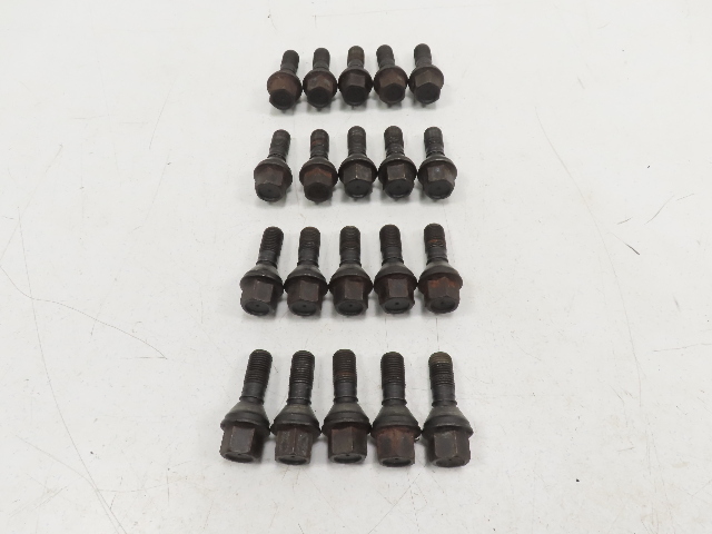 06 Lamborghini Gallardo #1310 Lug Bolts, Wheel Rim 20 pcs M14x1.5 WHT001161