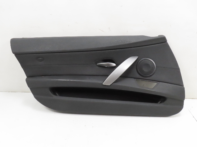 07 BMW Z4 E85 #1311 Door Panel, Left Driver Sensatec Black