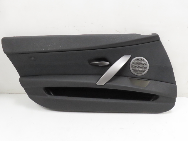 03 BMW Z4 E85 #1312 Door Panel, Left Driver Sensatec Black