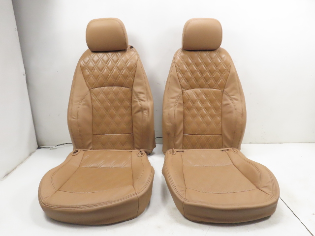 03 BMW Z4 E85 #1312 Ridies Seat Cushion Leather Backrest & Bottom Set Heated