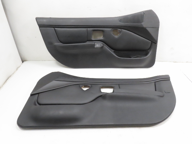 00 BMW Z3 M #1313 Door Panel Pair, Black Nappa Leather Late Style