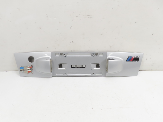 00 BMW Z3 M #1313 Trim, Trunk Lid Emblem License Plate Panel 2693055