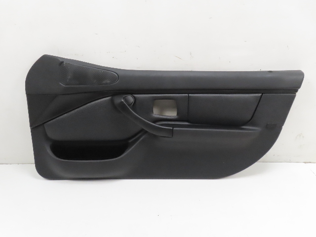 00 BMW Z3 E36 3.0L #1314 Door Panel, Oregon Leather Right Black 99-02