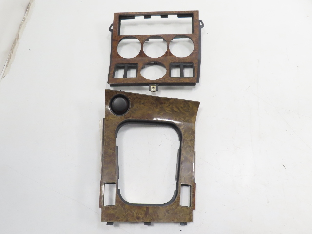 00 BMW Z3 E36 3.0L #1314 Trim Set, Gauge & Shifter Bezel, Wood Grain