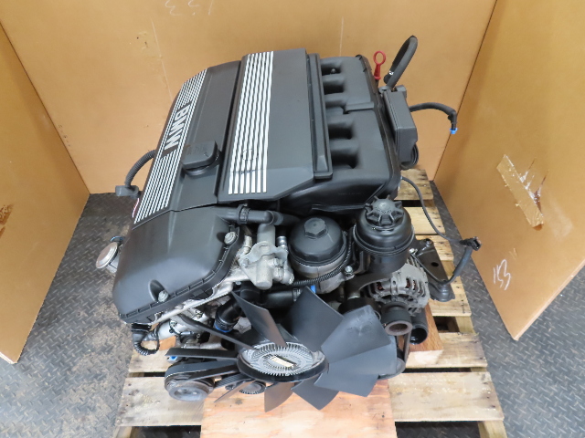00 BMW Z3 E36 3.0L #1314 Engine Assembly, M54 Inline 6 3.0L Complete 113K