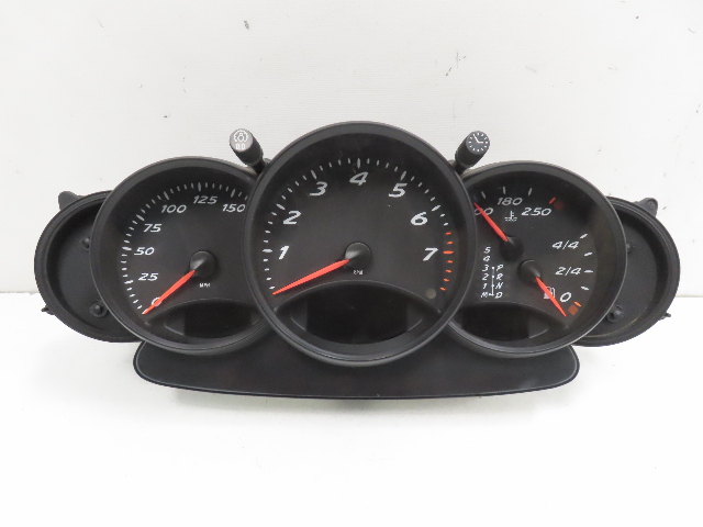 97 Porsche Boxster 986 #1315 Instrument Cluster, Speedometer, Automatic Tiptronic 98664110400
