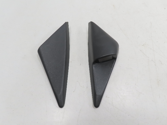 97 Porsche Boxster 986 #1315 Trim Pair, Interior Mirror Cover, Black 99655565100 99655565201