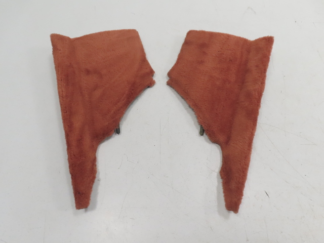 97 Porsche Boxster 986 #1315 Trim Pair, Center Console Tunnel Carpet Red LH & RH