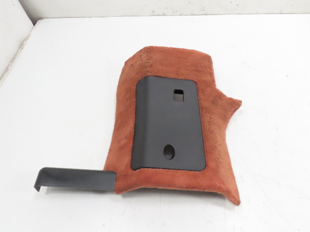 97 Porsche Boxster 986 #1315 Trim, Fuse Relay Box Cover Carpet Red Left OEM
