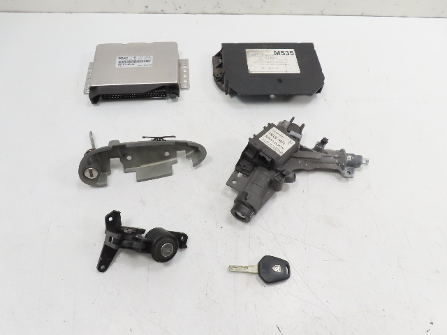 97 Porsche Boxster 986 #1315 Lock Set, Ignition DME ECU Immobilizer & Key 2.5L 108K