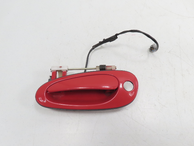 00 Porsche Boxster S 986 #1316 Door Handle, Exterior, Left Red