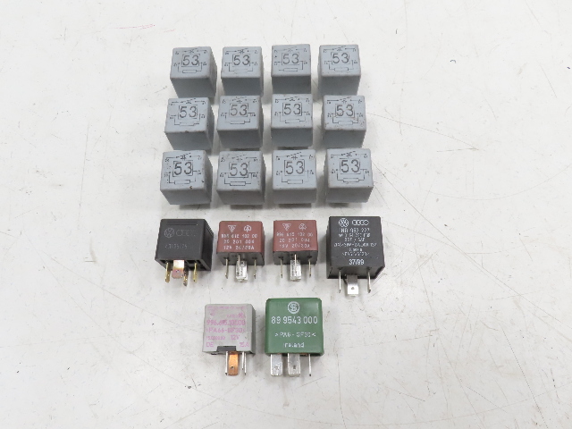 00 Porsche Boxster S 986 #1316 Relay Set, Grey Black Green Brown