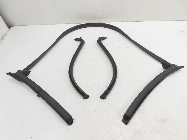 00 Porsche Boxster S 986 #1316 Seal Set, Gasket Convertible Top Front Roof Frame 98656192701