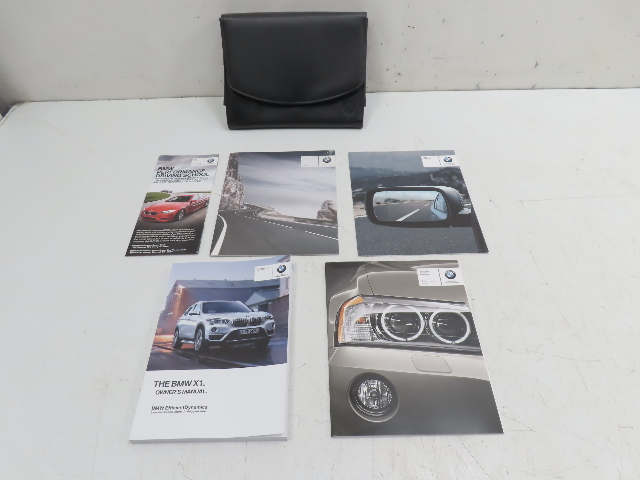 16 BMW X1 F48 Xdrive 28i #1317 Owner's Manual Set, Books & Pouch
