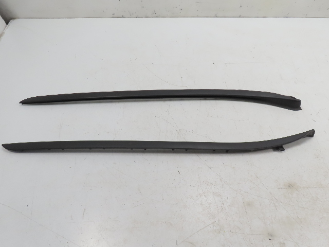 16 BMW X1 F48 Xdrive 28i #1317 Drip Molding Pair, Windshield Pillar Trim LH & RH 51317350610 51317350609