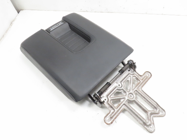 15 Toyota Tundra Crewmax #1318 center console armrest, black Leather