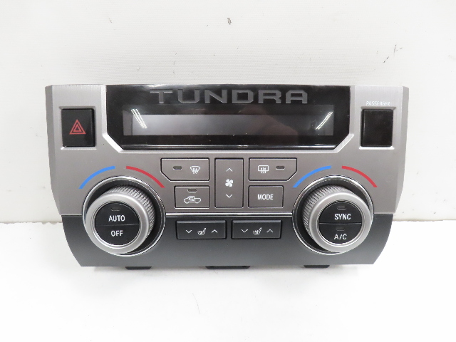 15 Toyota Tundra Crewmax #1318 switch climate control heated seats ac heat 55900-0c120