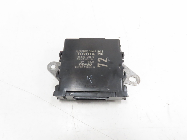 15 Toyota Tundra Crewmax #1318 module sensor park parking assist clearance sonar 89340-0c010