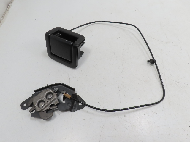 15 Toyota Tundra Crewmax #1318 lever handle cable & latch seat release rear LH 72525-0c060