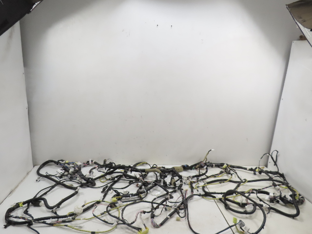 15 Toyota Tundra Crewmax #1318 wiring harness plug pigtail main interior floor