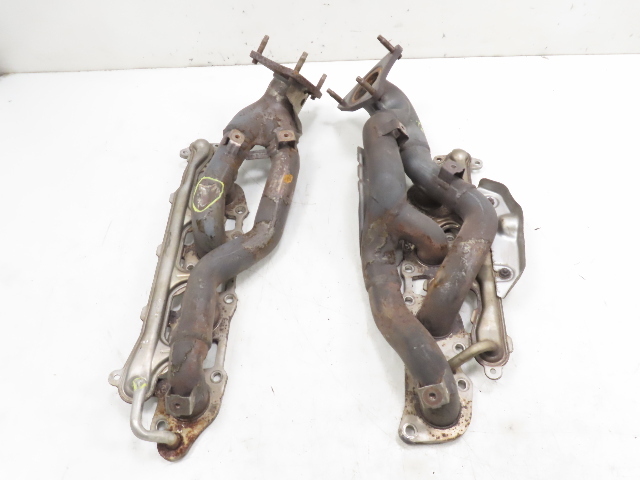 15 Toyota Tundra Crewmax #1318 exhaust manifold header pair left & right 5.7L