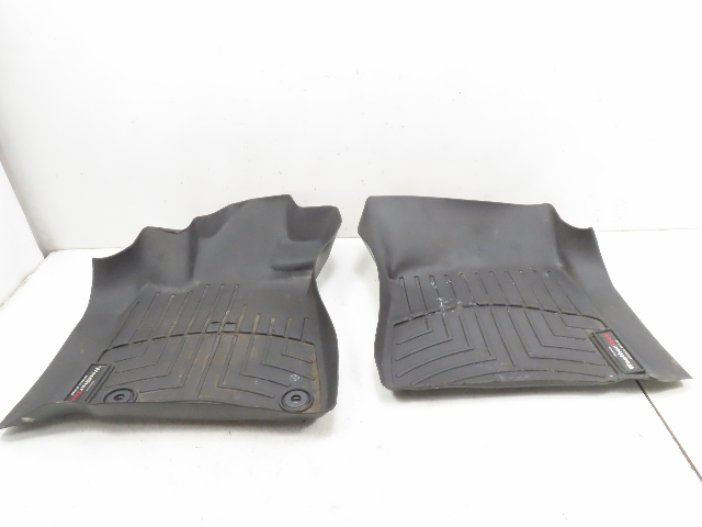 15 Toyota Tundra Crewmax #1318 floor mats, all weather tech rubber front