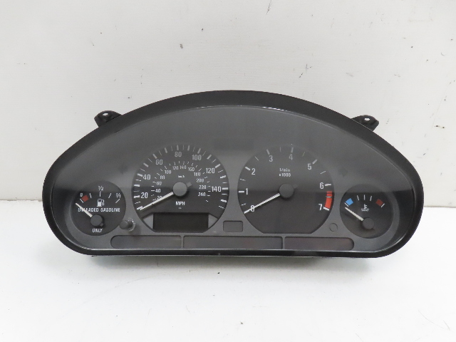 96 BMW Z3 E36 1.9L #1320 Instrument Cluster, Speedometer 62118371582