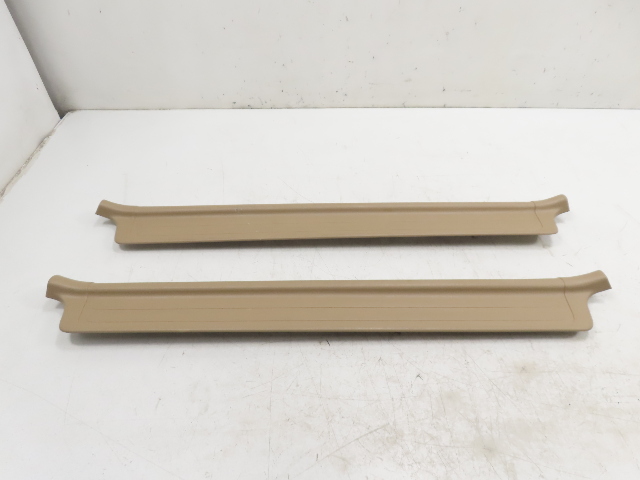 01 Mazda Miata NB2 #1321 Trim Pair, Door Sill Carpet Holder Left & Right Tan