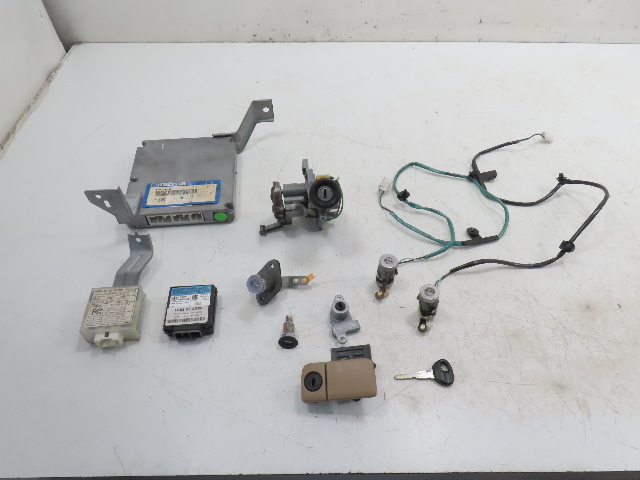 Mazda Miata NB2 Lock & Key Set ECU Immobilizer Ignition Door Trunk Glove BP7F