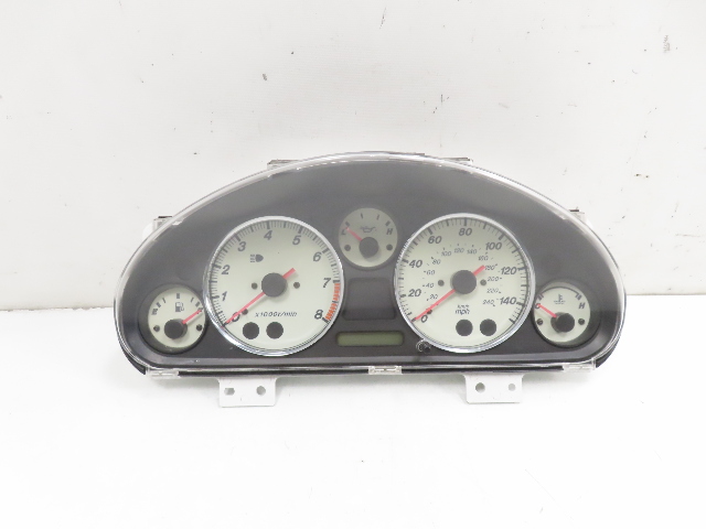 01 Mazda Miata NB2 #1321 Instrument Cluster, Speedometer White Gauge NC72218840