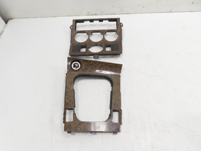 00 BMW Z3 E36 2.5L #1322 Trim Set, Gauge & Shifter Bezel, Wood Grain