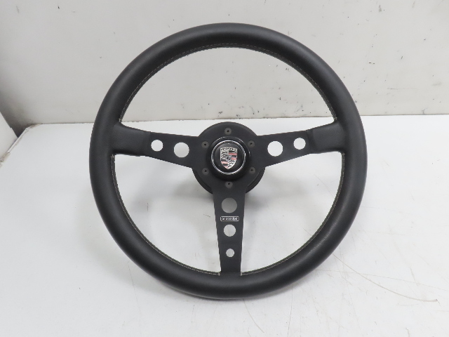 Porsche 944 Turbo 951 #1323 Genuine Momo Steering Wheel 350mm Leather