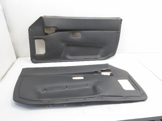 Porsche 944 Turbo 951 #1323 Door Panel Pair, Trim Left & Right Black
