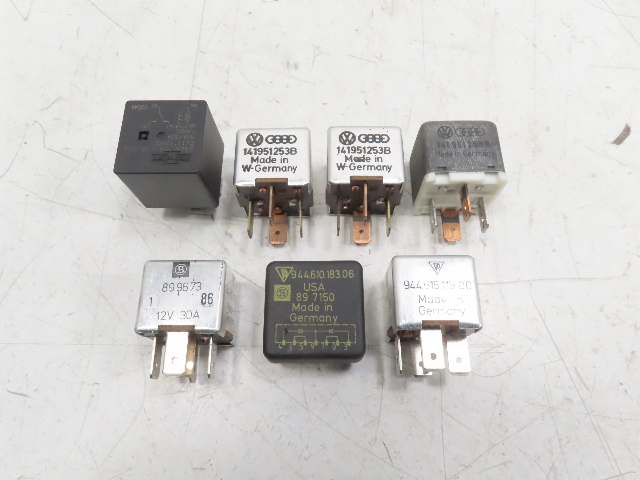Porsche 944 Turbo 951 #1323 Relay Set 94461018306 94461511900