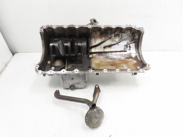 Porsche 944 Turbo 951 #1323 Oil Pan  Pick Up Tube & Filter Sump Pump M44.51 9441012016R