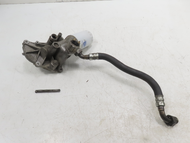Porsche 944 Turbo 951 #1323 Thermostat Housing Oil Cooler Filter Block 9511071510R