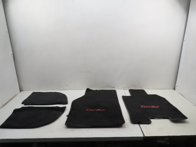 Porsche 944 Turbo 951 #1323 Carpet Pair, Floor Lloyed Mats Front Black