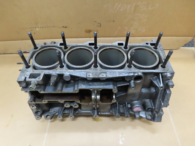 Porsche 944 Turbo 951 #1323 Engine Bare Block & Main Caps Girdle 2.5L M44.51