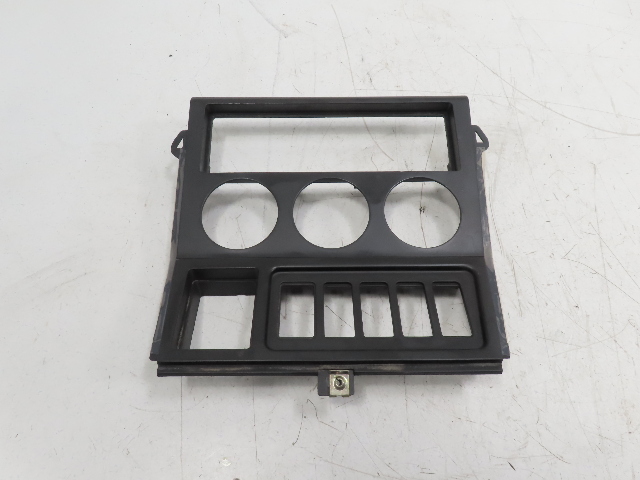 97 BMW Z3 E36 1.9L #1324 Trim, Center Console Gauge Climate Radio Black 51168398879