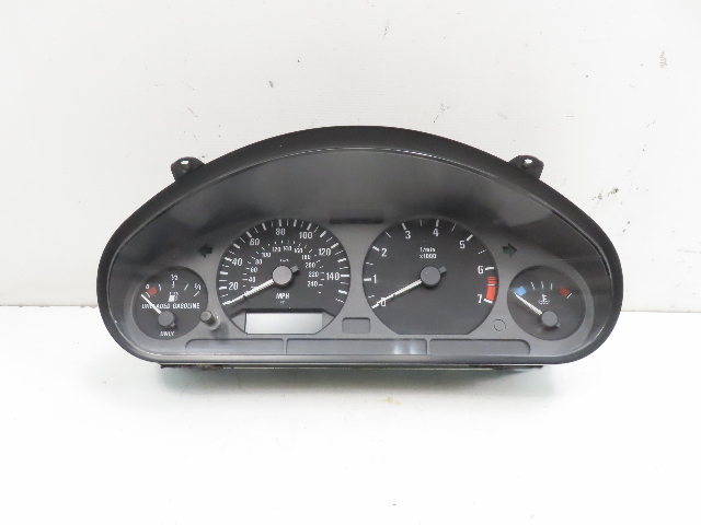 97 BMW Z3 E36 1.9L #1324 Instrument Cluster, Speedometer 62118371582